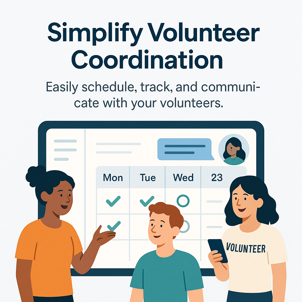 Simplify Volunteer Coordination — Empower Your Team with Smart Tools!